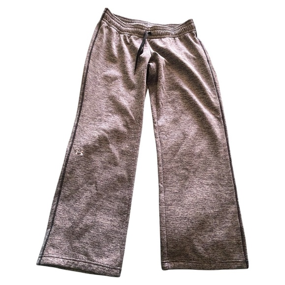 Under Armour Gray Track Pants with Elastic Waistband and Drawstring - Picture 1 of 7